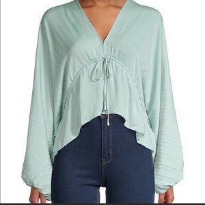NWT size Large FREE PEOPLE ELOISE BLOUSE